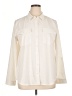 Eddie Bauer Solid Ivory Long Sleeve Blouse Size XL - photo 1