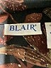 Blair 100% Polyester Paisley Brown Jacket Size L - photo 6