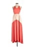 Tibi Color Block Orange Casual Dress Size 6 - photo 1