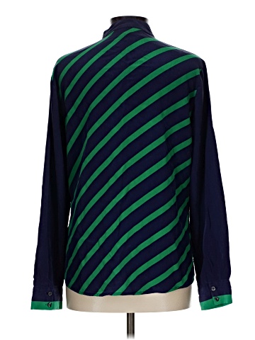 C. Wonder Long Sleeve Silk Top (view 2)