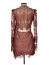 Lulus 100% Polyester Brown Cocktail Dress Size L - photo 2