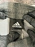 Adidas 100% Polyester Gray Track Pants Size M (youth) - photo 3