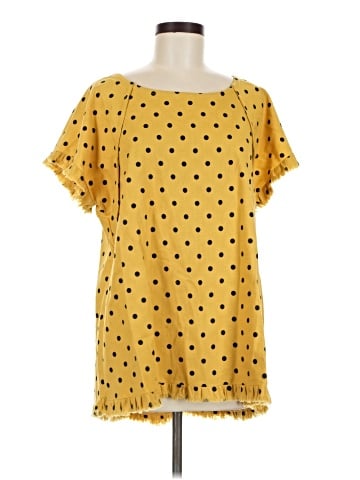 Umgee Short Sleeve Blouse (view 1)