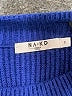 NA-KD Color Block Blue Turtleneck Sweater Size S - photo 7