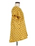 Umgee Yellow Short Sleeve Blouse Size M - photo 4