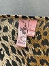 Dolled Up Animal Print Tan Brown 3/4 Sleeve Blouse Size S - photo 7
