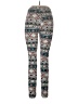 Bobbie Brooks Print Teal Leggings Size L - photo 2