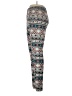 Bobbie Brooks Print Teal Leggings Size L - photo 5