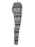 Bobbie Brooks Print Teal Leggings Size L - photo 4