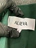 Alieva Solid Green Cocktail Dress Size S - photo 7