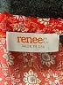Renee C. 100% Polyester Red 3/4 Sleeve Blouse Size XS - photo 7