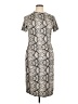 Assorted Brands Print Gray Cocktail Dress Size 1X - photo 1