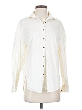 Mother Oxford Long Sleeve Button Down Shirt