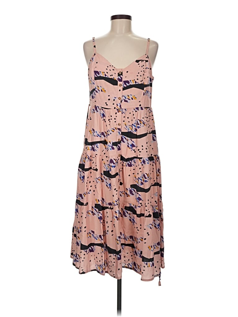 Pre-owned The Odells Casual Dress In Pink