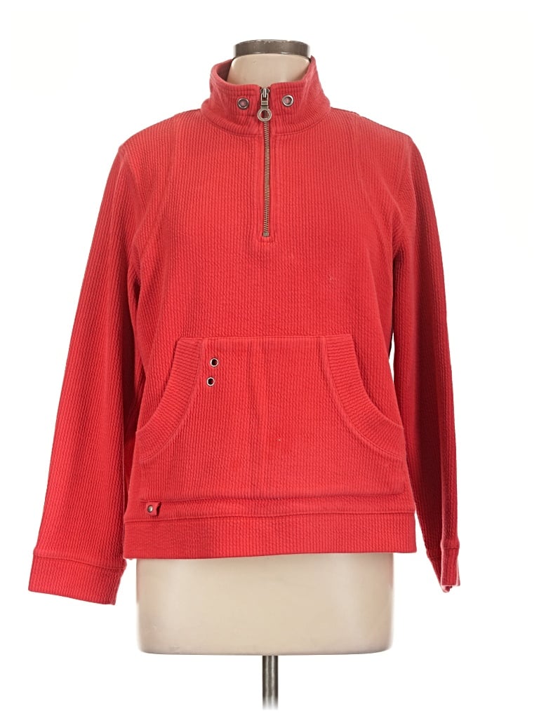 Pre-owned Coldwater Creek Sweatshirt In Red