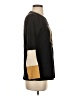 Red Jacket 100% Cotton Black 3/4 Sleeve Top Size S - photo 4