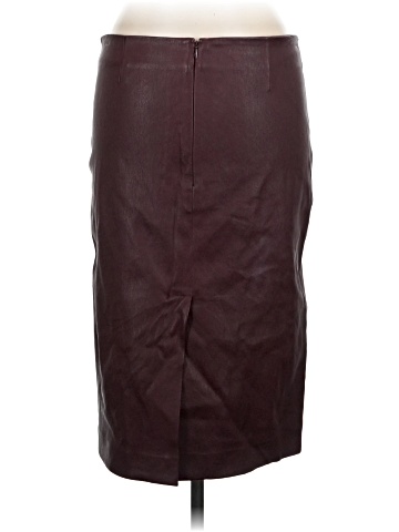 Theory Faux Leather Skirt (view 2)
