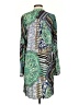 Tiny 100% Rayon Paisley Green Casual Dress Size S - photo 2