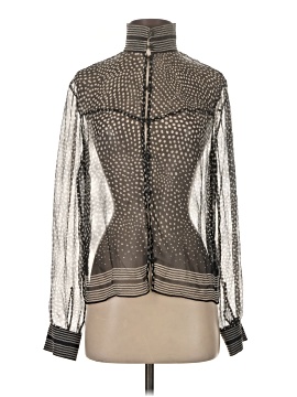 Rag & Bone Long Sleeve Silk Top
