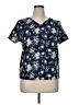 Emery Rose Blue Short Sleeve Blouse Size XL - photo 1