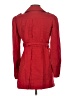 The Limited 100% Polyester Red Trenchcoat Size XS - photo 2