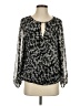 Vince Camuto 100% Polyester Black Long Sleeve Blouse Size S - photo 1