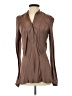 Isabel Marant Brown Long Sleeve Blouse Size Med (2) - photo 1