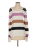 Stefanel Stripes White Pullover Sweater Size S (estimated) - photo 1