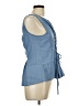 Shein Curve Blue Tank Top Size 0X - photo 4