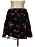 Assorted Brands 100% Polyester Floral Black Casual Skirt Size L - photo 2