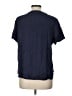 Amazon Essentials 100% Viscose Blue Short Sleeve Henley Size L - photo 2