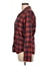 Frank & Eileen 100% Cotton Plaid Red Long Sleeve Button-Down Shirt Size L - photo 5