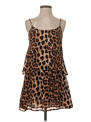 Olivaceous Casual Dress (view 1)