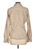 Frank & Eileen 100% Cotton Checkered-gingham Tan Long Sleeve Button-Down Shirt Size L - photo 2