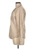 Frank & Eileen 100% Cotton Checkered-gingham Tan Long Sleeve Button-Down Shirt Size L - photo 5