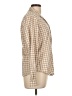 Frank & Eileen 100% Cotton Checkered-gingham Tan Long Sleeve Button-Down Shirt Size L - photo 4