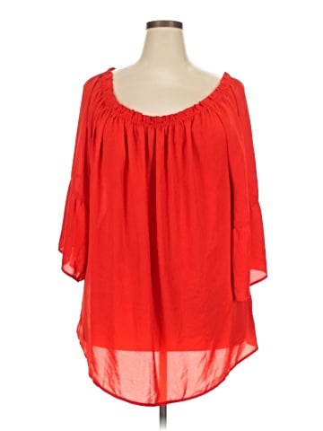 Violet & Claire 3/4 Sleeve Blouse (view 1)
