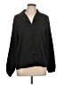 Shein 100% Polyester Black Long Sleeve Blouse Size L - photo 1