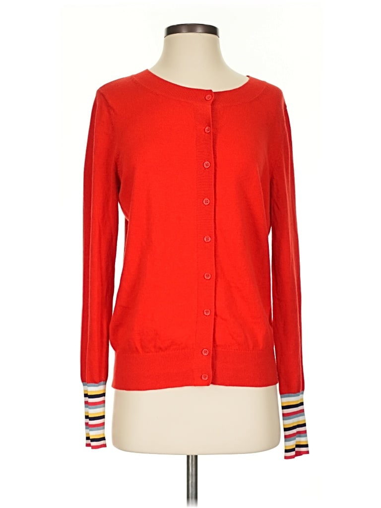 Pre-owned Boden Cardigan Sweater In Red
