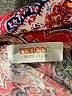 Renee C. Paisley Red Casual Skirt Size M - photo 4
