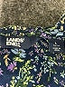 Lands' End 100% Polyester Blue 3/4 Sleeve Blouse Size 14 - 16 - photo 7