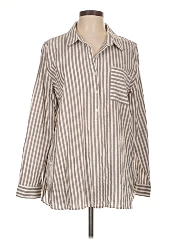 Coldwater Creek Long Sleeve Button-Down Shirt (view 1)