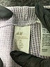 H&M 100% Cotton Gray Purple Casual Pants 3-6 MO / 6 MO - photo 3