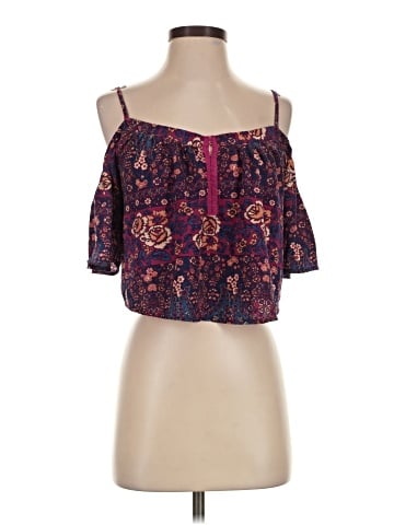 LA Hearts 3/4 Sleeve Blouse (view 1)