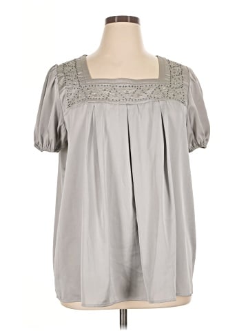 George Short Sleeve Blouse (view 1)