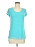 The Limited Teal Short Sleeve Top Size M - photo 1