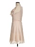 H&M 100% Polyester Solid Tan Cocktail Dress Size 8 - photo 5