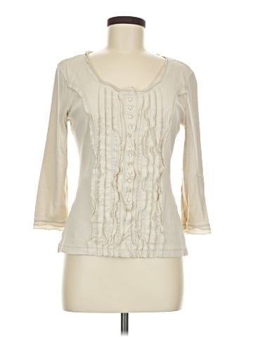 Tribal 3/4 Sleeve Top (view 1)