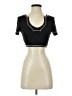 J.ING Black Short Sleeve T-Shirt Size S (estimated) - photo 1