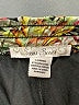 Sans Souci 100% Polyester Tropical Green Shorts Size L - photo 3